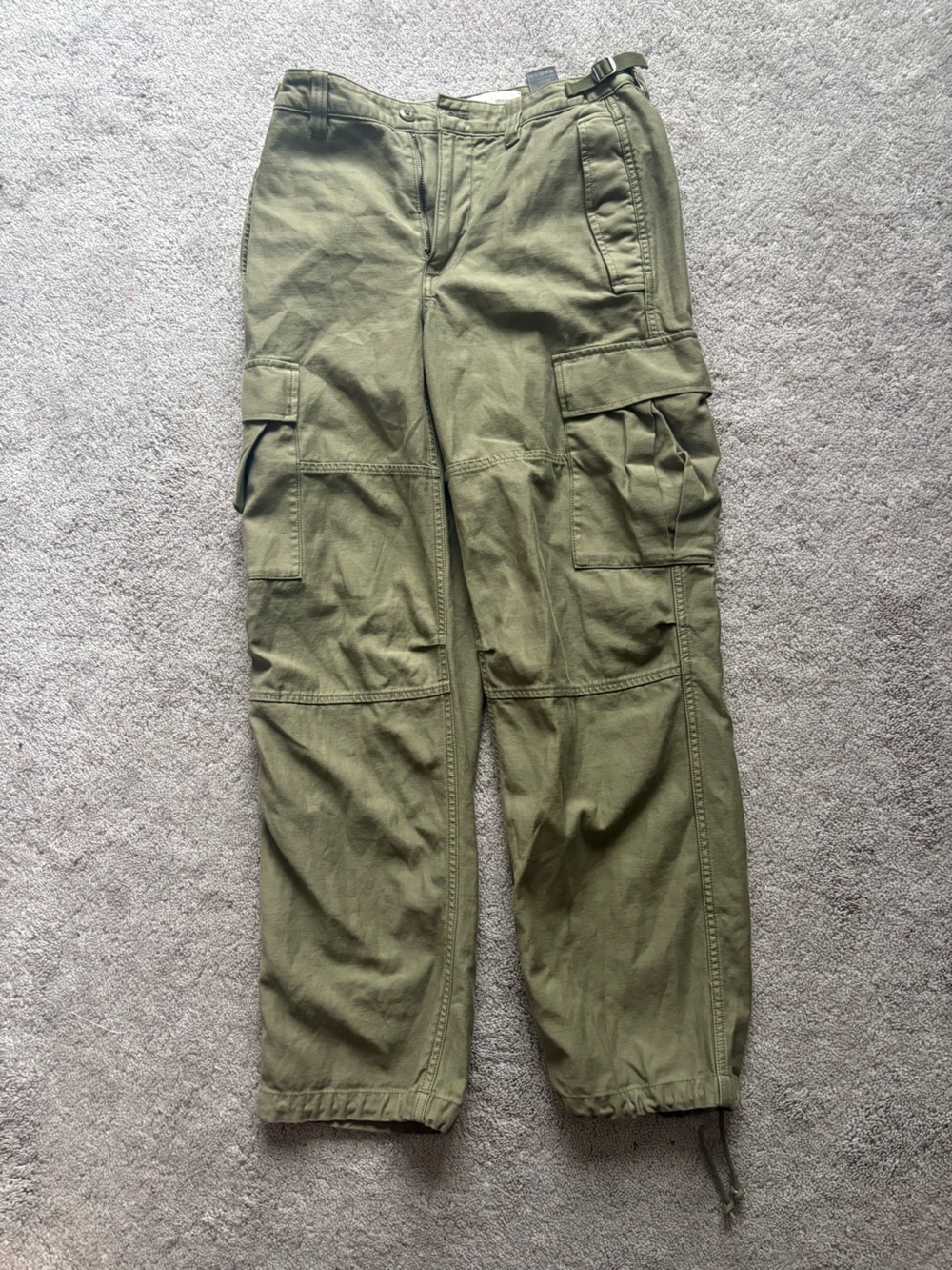 Aritzia Olive Cargo Pants